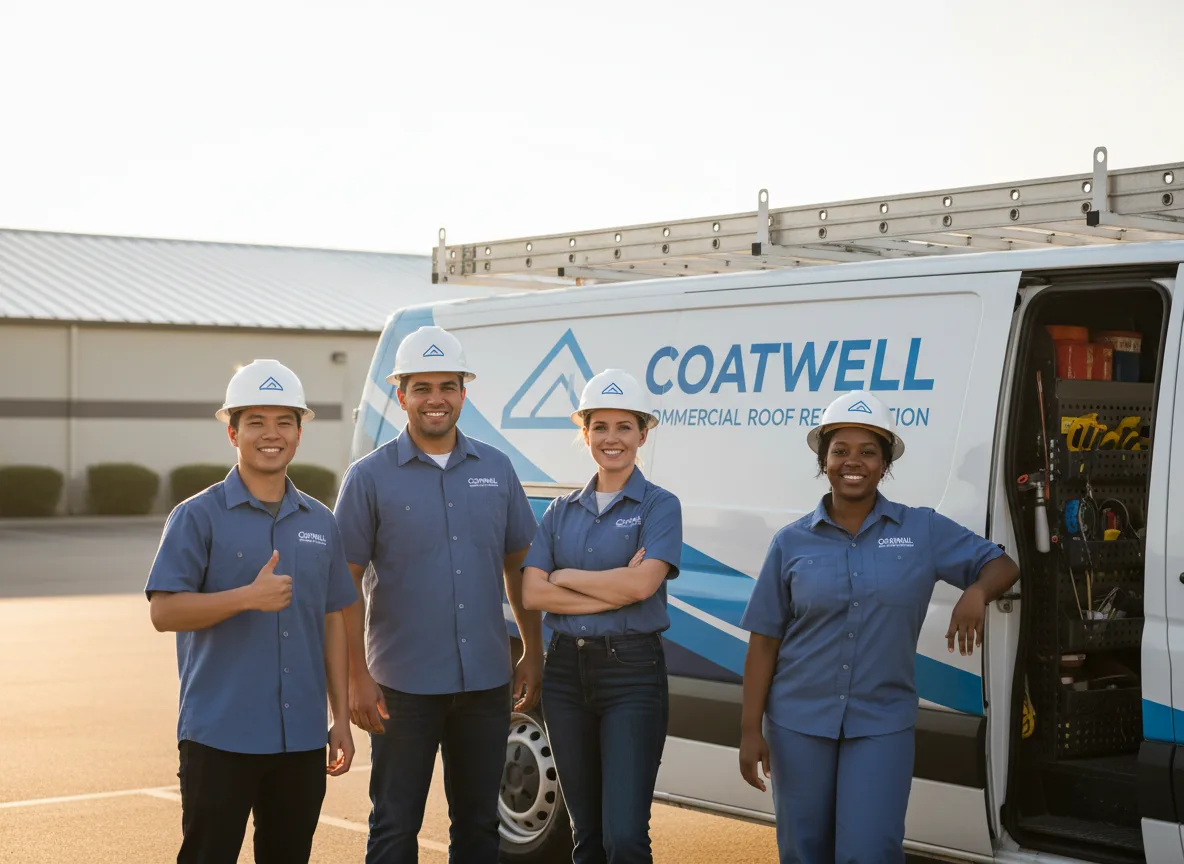 Commercial roof coating company in Clinton, AR